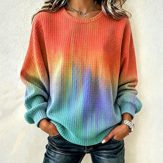 Lässig Bedrucktes Sweatshirt