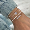 Vintage Armbånd Med Perler