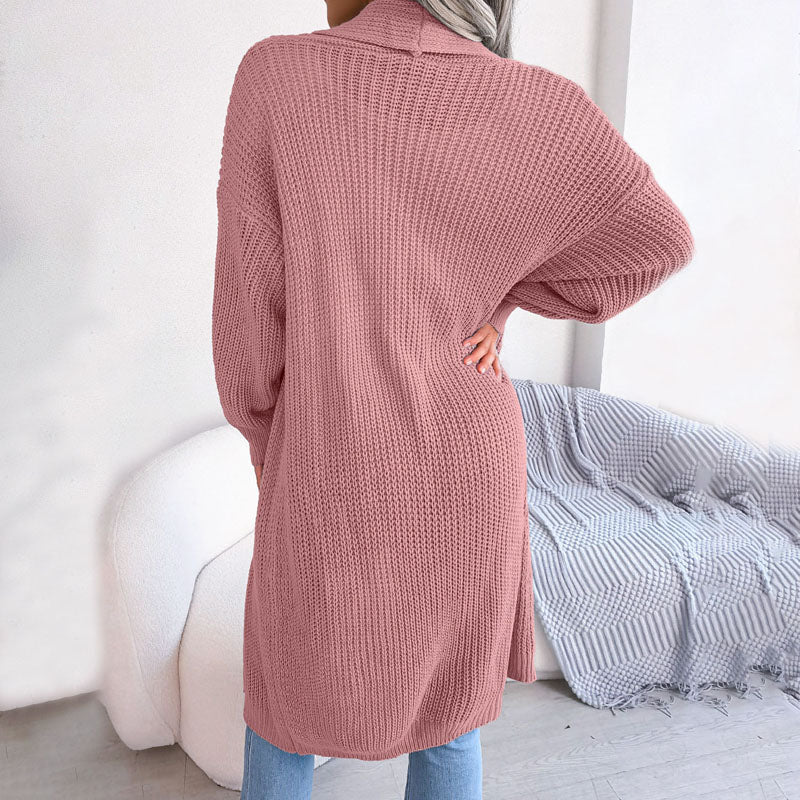 Uformell Ensfarget Cardigan