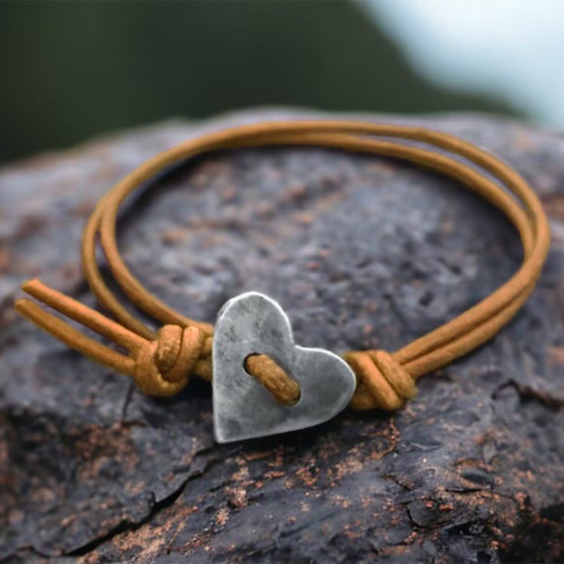 Bohemsk Hjerte Armbånd