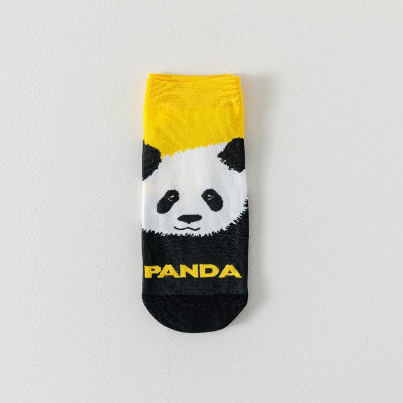 Uformelle Sokker Med Pandamønster