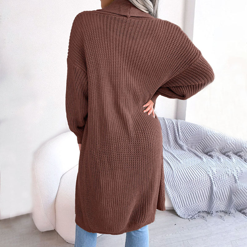 Uformell Ensfarget Cardigan