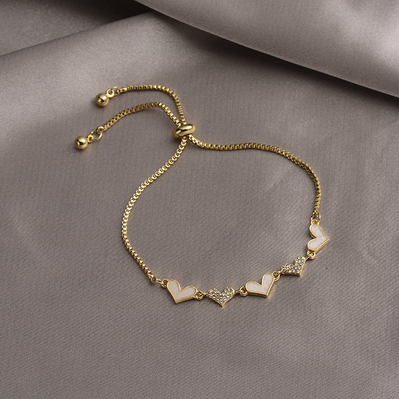 Vintage Hjerte Armbånd