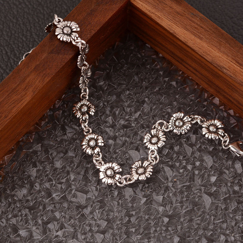 Vintage Blomster Armbånd