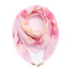 Elegant Blomstret Skjerf