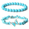 Sommerfugl Perle Armbånd