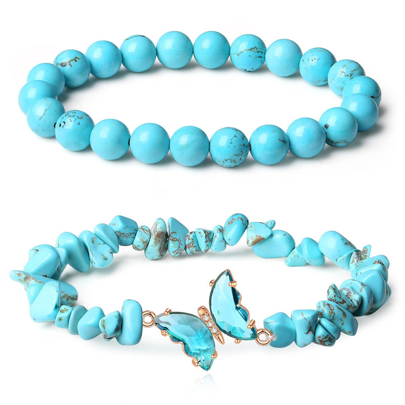 Sommerfugl Perle Armbånd