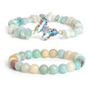Sommerfugl Perle Armbånd
