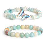 Sommerfugl Perle Armbånd
