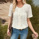 Elegant Uformelt Bluse