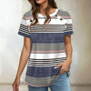 Vintage Stripet Bluse