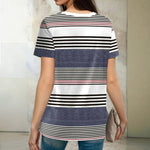 Vintage Stripet Bluse