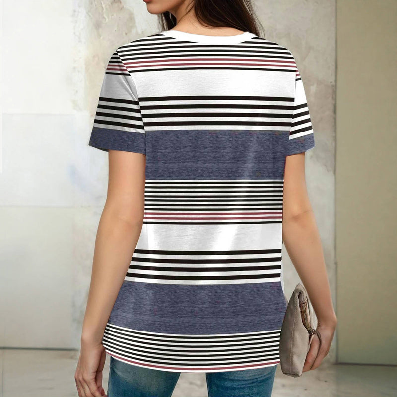 Vintage Stripet Bluse