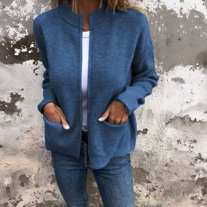 Uformelt Strikket Cardigan