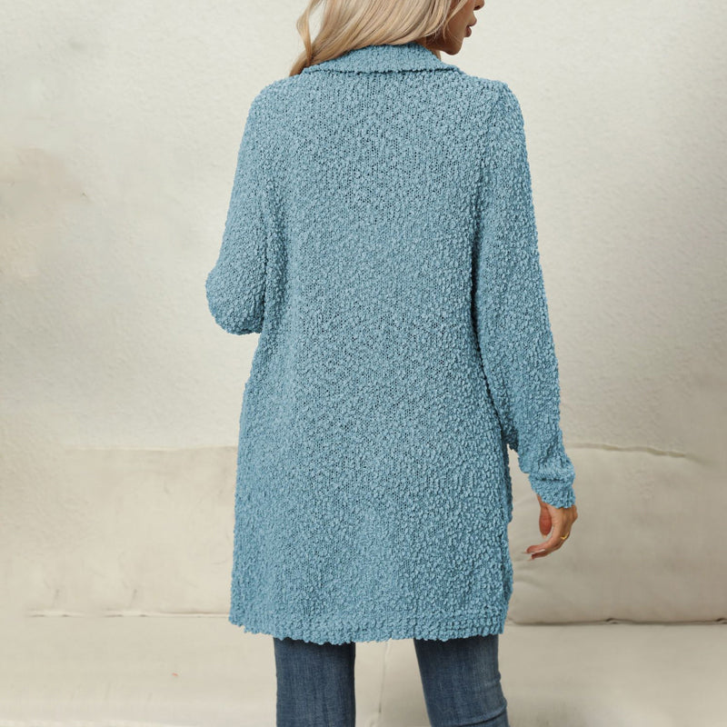 Uformell Ensfarget Cardigan