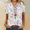 Blomstertrykk Casual Bluse