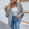 Casual Cardigan Med Dolman-Ermer