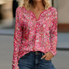 Uformell Blomster Bluse