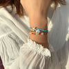 Bohemian beaded armbåndsett