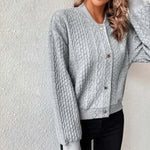 Uformelt Strikket Cardigan