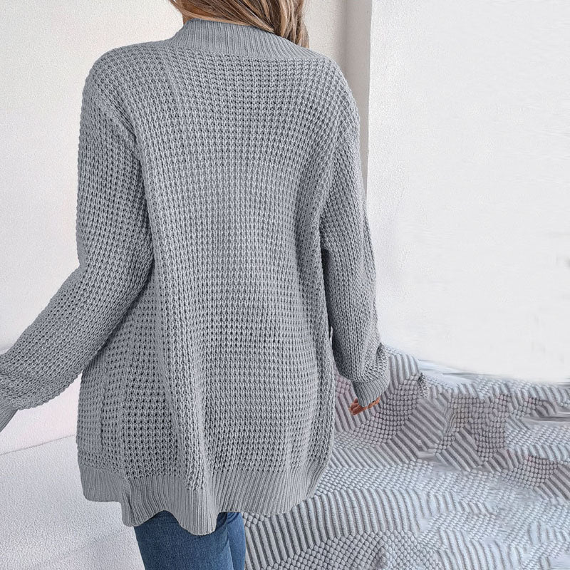 Uformell Strikket Cardigan