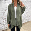 Casual Strikket Cardigan