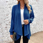 Casual Strikket Cardigan