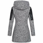 Elegant Casual Patchwork Kåpe