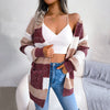 Uformelt Stripet Cardigan