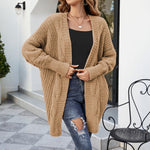 Uformell Strikket Cardigan