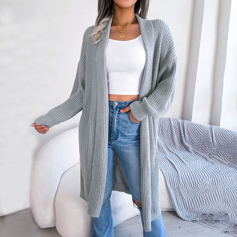 Uformell Ensfarget Cardigan