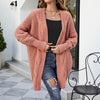 Uformell Strikket Cardigan