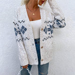 Uformell Strikket Cardigan