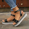 Uformelle Flatformede Sandaler