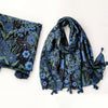 Vintage Blomstret Skjerf
