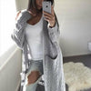 Casual Varmstrikket Cardigan