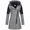 Elegant Casual Patchwork Kåpe